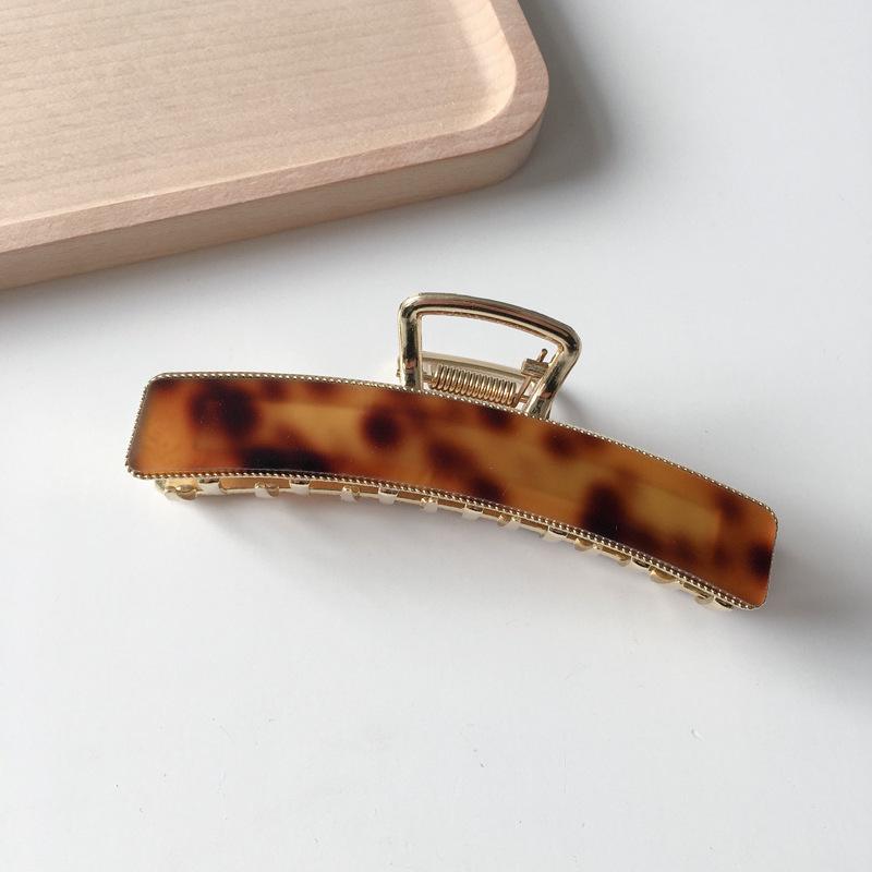 Korean Retro Metal Acetate Hair Claw Clip for Women
Korean Retro Metal Acetate Hair Claw Clip for Women