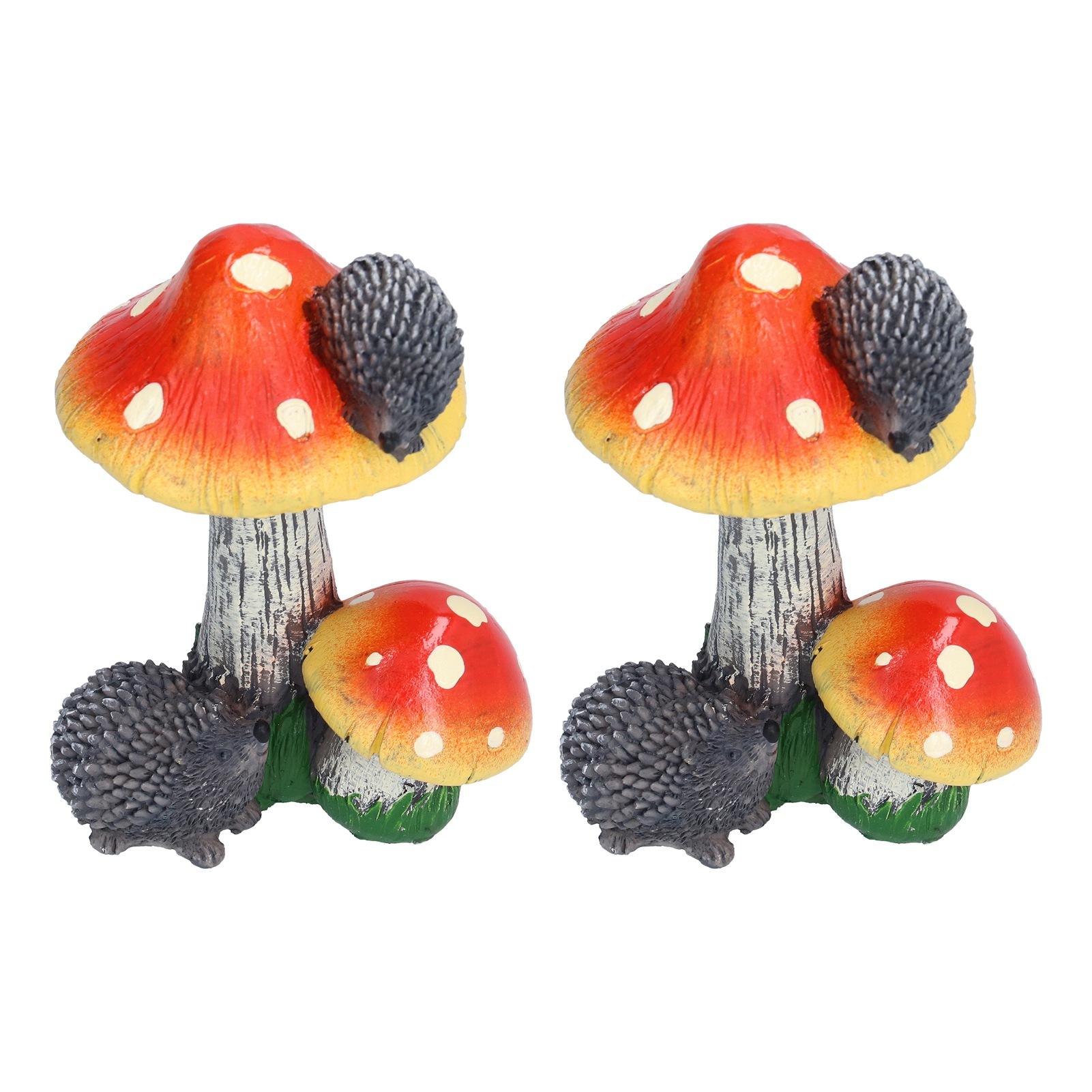 2Pcs Hedgehog Mushroom Ornament Miniature Animal Statue Bonsai Decoration for Garden IndoorOrange
2Pcs Hedgehog Mushroom Ornament Miniature Animal Statue Bonsai Decoration for Garden IndoorOrange