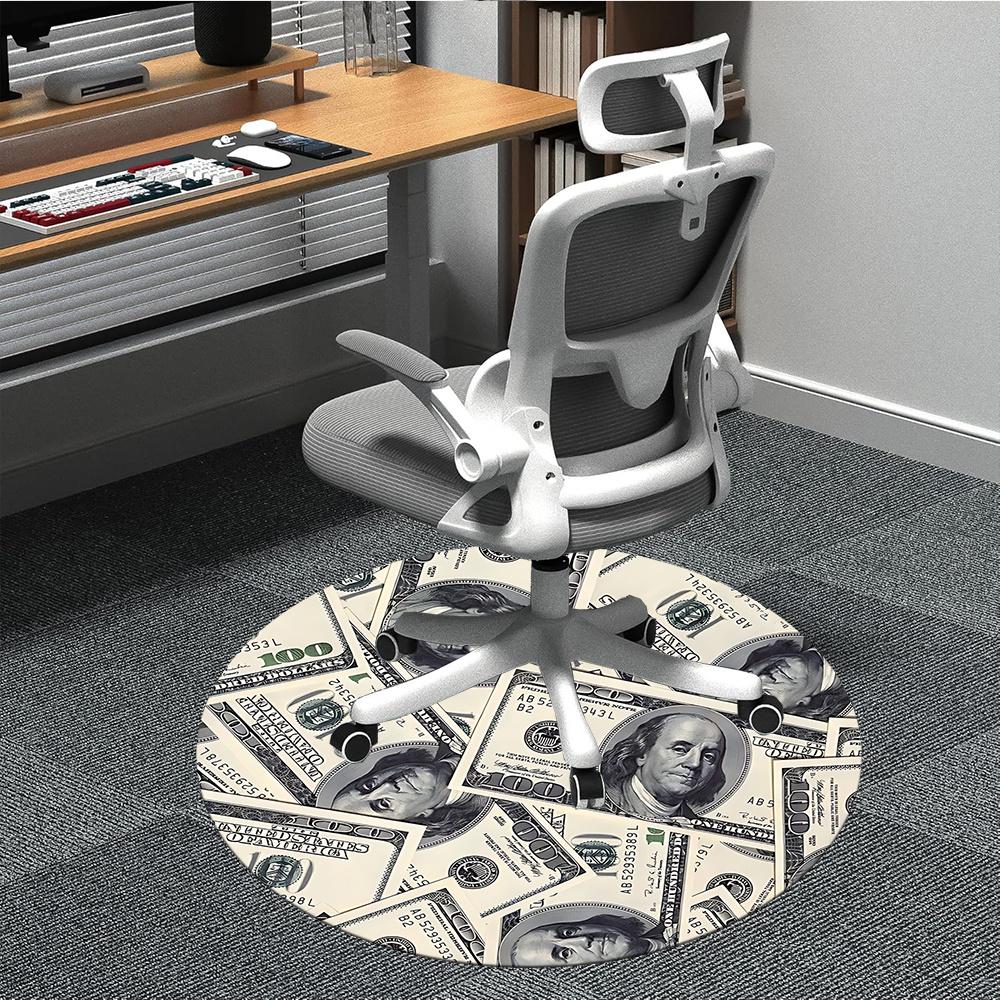 1pc Money Currency Office Round Area Rug, Indoor Mat Suitable ForOffice, Under Office Chairs Bedroom Living Room Home Decor, Room Decot251 80cm by 80cm
1pc Money Currency Office Round Area Rug, Indoor Mat Suitable ForOffice, Under Office Chairs Bedroom Living Room Home Decor, Room Decot251 80cm by 80cm