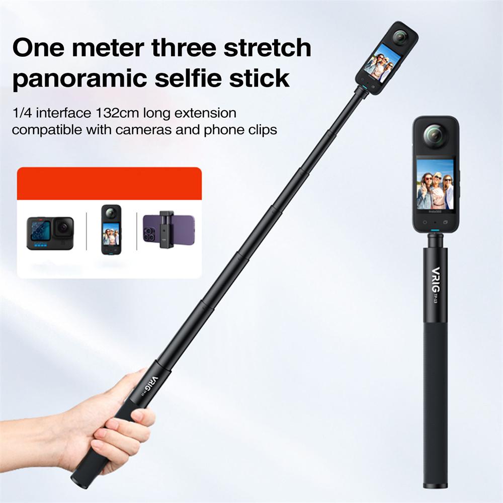VRIG, новинка, для Insta360, 130 см, выдвижная невидимая палка для селфи, универсальный стержень для GoPro 12, 11, 10, 9, 8, 7, 6, 5, Insta360 One RS/X3
VRIG, новинка, для Insta360, 130 см, выдвижная невидимая палка для селфи, универсальный стержень для GoPro 12, 11, 10, 9, 8, 7, 6, 5, Insta360 One RS/X3