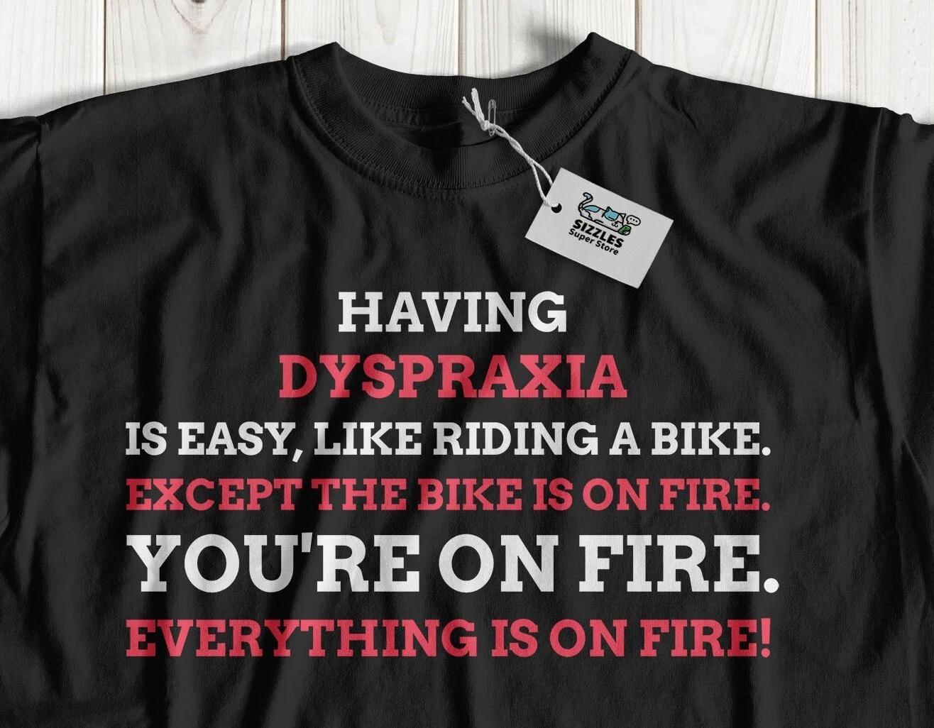 Unisex Funny Dyspraxia T-Shirt Developmental Coordination Disorder Gifts L
Unisex Funny Dyspraxia T-Shirt Developmental Coordination Disorder Gifts L