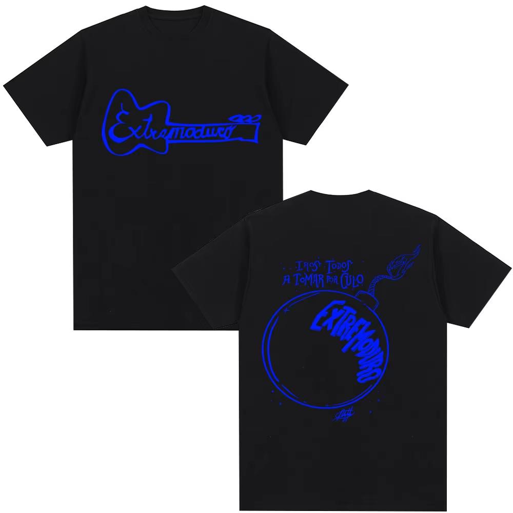 Rock Band Extremoduro Album Graphic T Shirts Unisex Women Vintage Hip Hop Fashion Tshirt Casual Gothic Cotton T Shirt Streetwear M
Rock Band Extremoduro Album Graphic T Shirts Unisex Women Vintage Hip Hop Fashion Tshirt Casual Gothic Cotton T Shirt Streetwear M