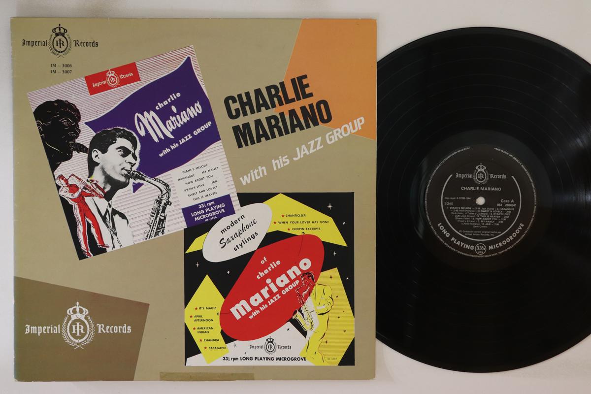 LP Record CHARLIE MARIANO Charlie Mariano With His Jazz Group IM3006 IMPERIAL 1984 Spain Jazz Used
LP Record CHARLIE MARIANO Charlie Mariano With His Jazz Group IM3006 IMPERIAL 1984 Spain Jazz Used