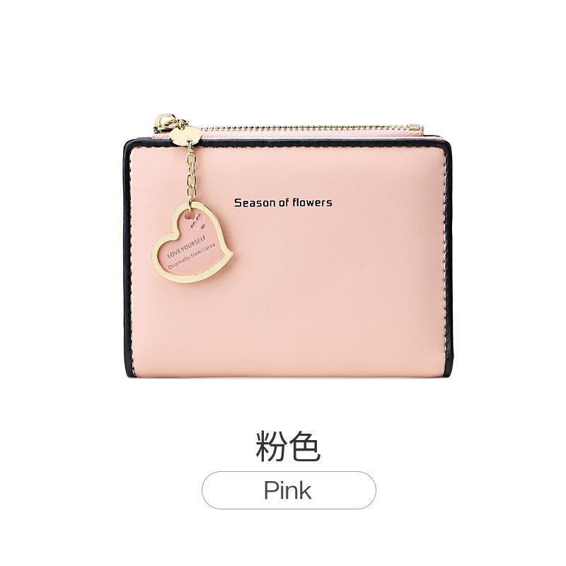 Женский маленький кошелек, двойной сгиб, ультратонкий кошелек Zero, сумка для удостоверения личности на молнии, контрастный цвет, кулон Love, короткая сумка для карт
Женский маленький кошелек, двойной сгиб, ультратонкий кошелек Zero, сумка для удостоверения личности на молнии, контрастный цвет, кулон Love, короткая сумка для карт