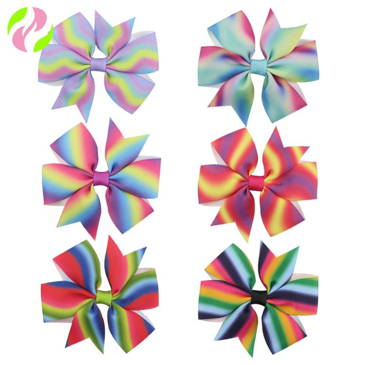 European & American Children s Swallowtail Bow Hair Clip, Rainbow 8CM Hair Accessory озеро синий
European & American Children s Swallowtail Bow Hair Clip, Rainbow 8CM Hair Accessory озеро синий