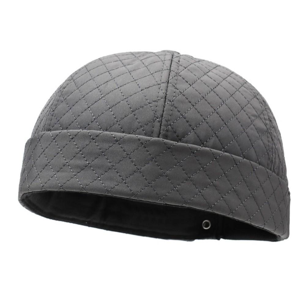 Winter Warm Beanie Cap Thick Melon Skin Tide Hats Fashion Bucket Hat сірий
Winter Warm Beanie Cap Thick Melon Skin Tide Hats Fashion Bucket Hat сірий