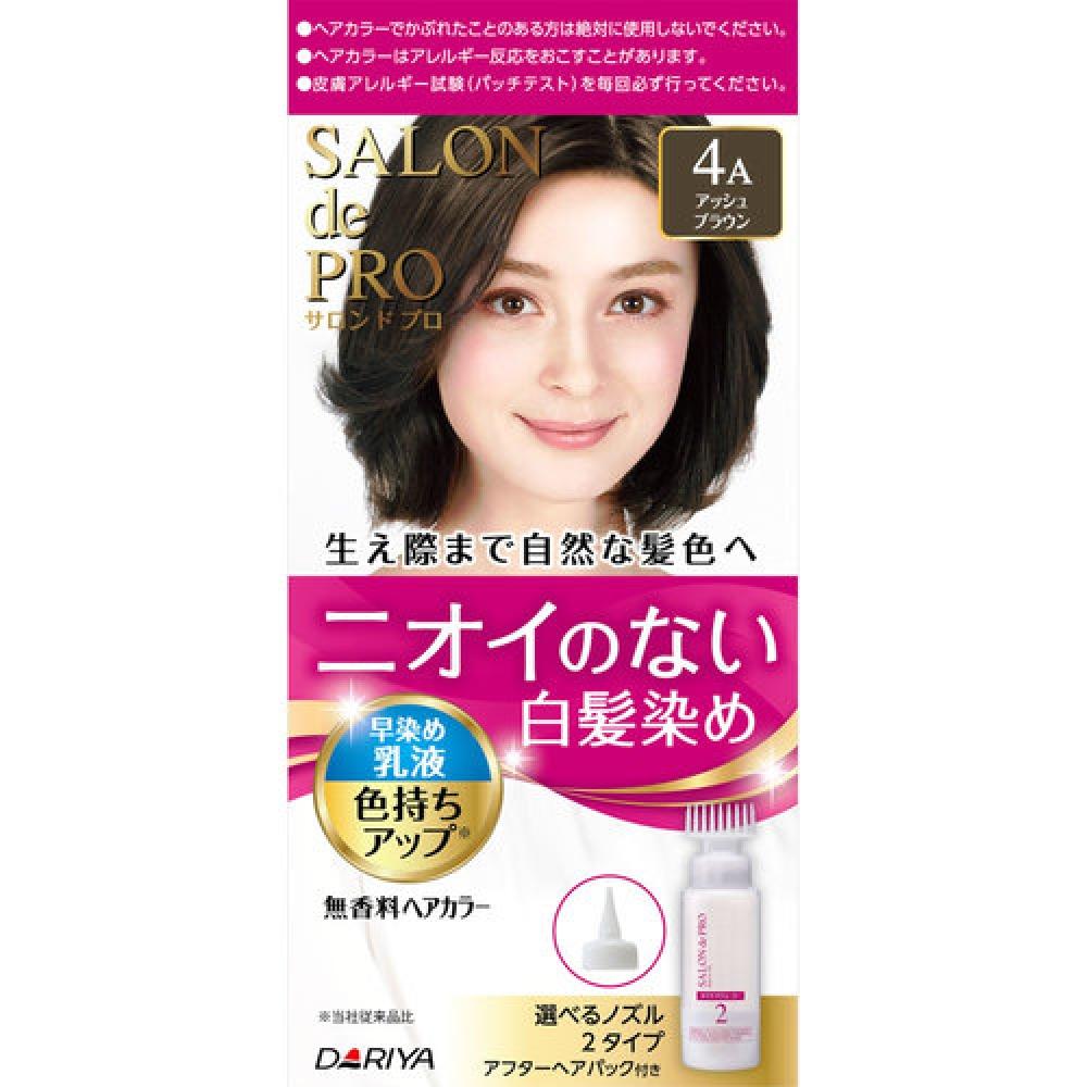 Salon De Pro Salon De Pro Краска для волос без запаха, лосьон для быстрого окрашивания седых волос 4a пепельно-коричневый 1
Salon De Pro Salon De Pro Краска для волос без запаха, лосьон для быстрого окрашивания седых волос 4a пепельно-коричневый 1
