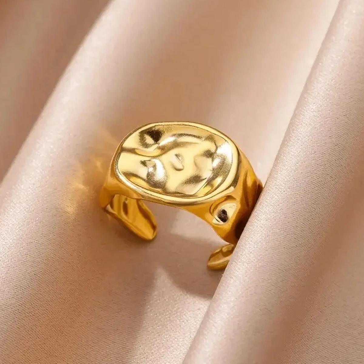 Irregular Rings For Women Gold Color Steel Geometric Ring Fashion Simple Party Jewelry Gift Femme
Irregular Rings For Women Gold Color Steel Geometric Ring Fashion Simple Party Jewelry Gift Femme
