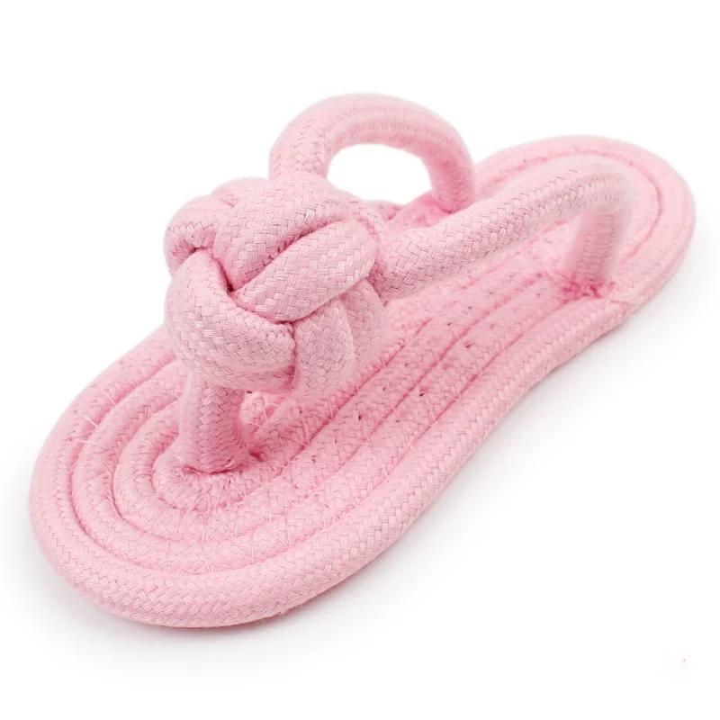 Non Toxic Dog Chew Toy Cotton Rope Slipper Knot for Small Dogs Interactive Dental Clean Teeth Grind Tartar Control Puppy XS рожевий
Non Toxic Dog Chew Toy Cotton Rope Slipper Knot for Small Dogs Interactive Dental Clean Teeth Grind Tartar Control Puppy XS рожевий
