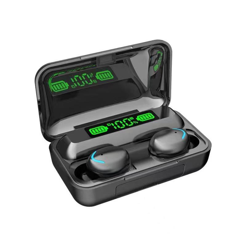 F9 True Wireless Bluetooth Headset with Digital Display, Long Battery Life, Charging Case, English Version
F9 True Wireless Bluetooth Headset with Digital Display, Long Battery Life, Charging Case, English Version