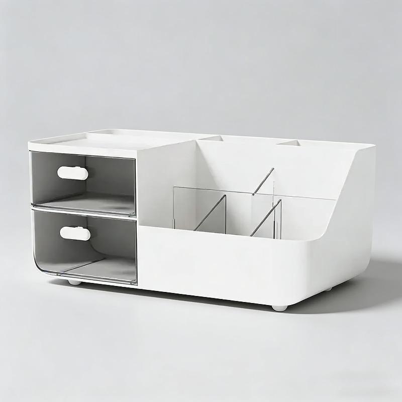 Cute Drawer-Type Desk Organizer, Multi-Use Storage Box for Cosmetics & Stationery білий
Cute Drawer-Type Desk Organizer, Multi-Use Storage Box for Cosmetics & Stationery білий