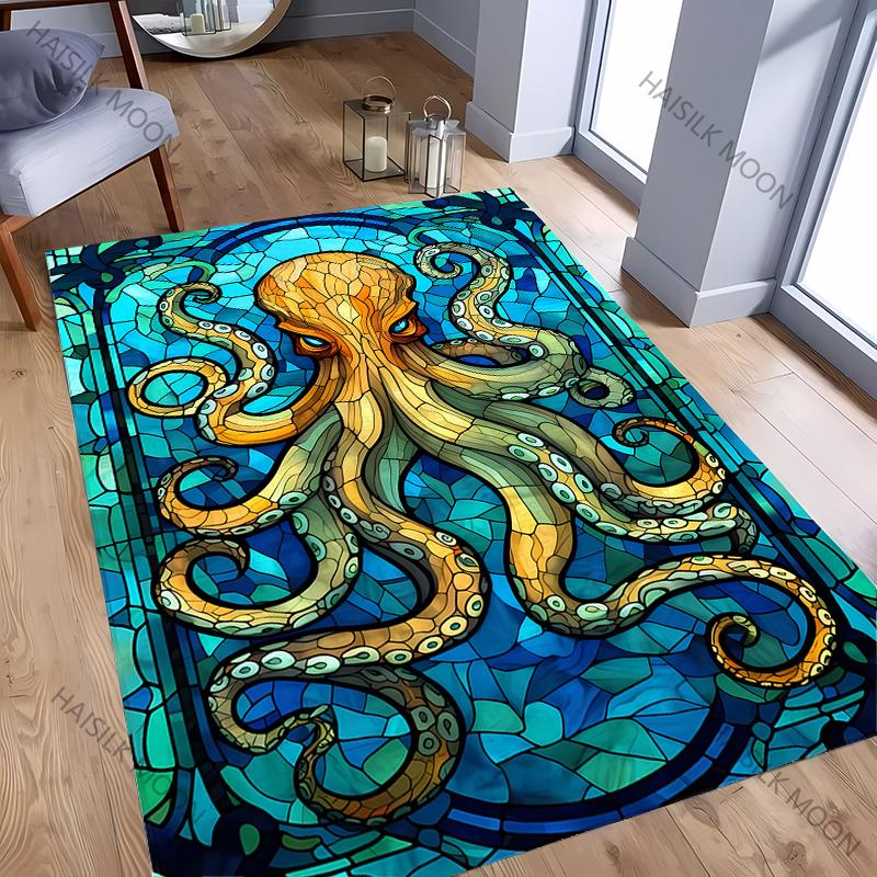 3D HD Ковер с принтом осьминога Компьютерная комната Игровая комната Нескользящий Декоративный коврик Гостиная Спальня Офис Ковер большой площади Отличный подарок 60x90(23x35in)
3D HD Ковер с принтом осьминога Компьютерная комната Игровая комната Нескользящий Декоративный коврик Гостиная Спальня Офис Ковер большой площади Отличный подарок 60x90(23x35in)