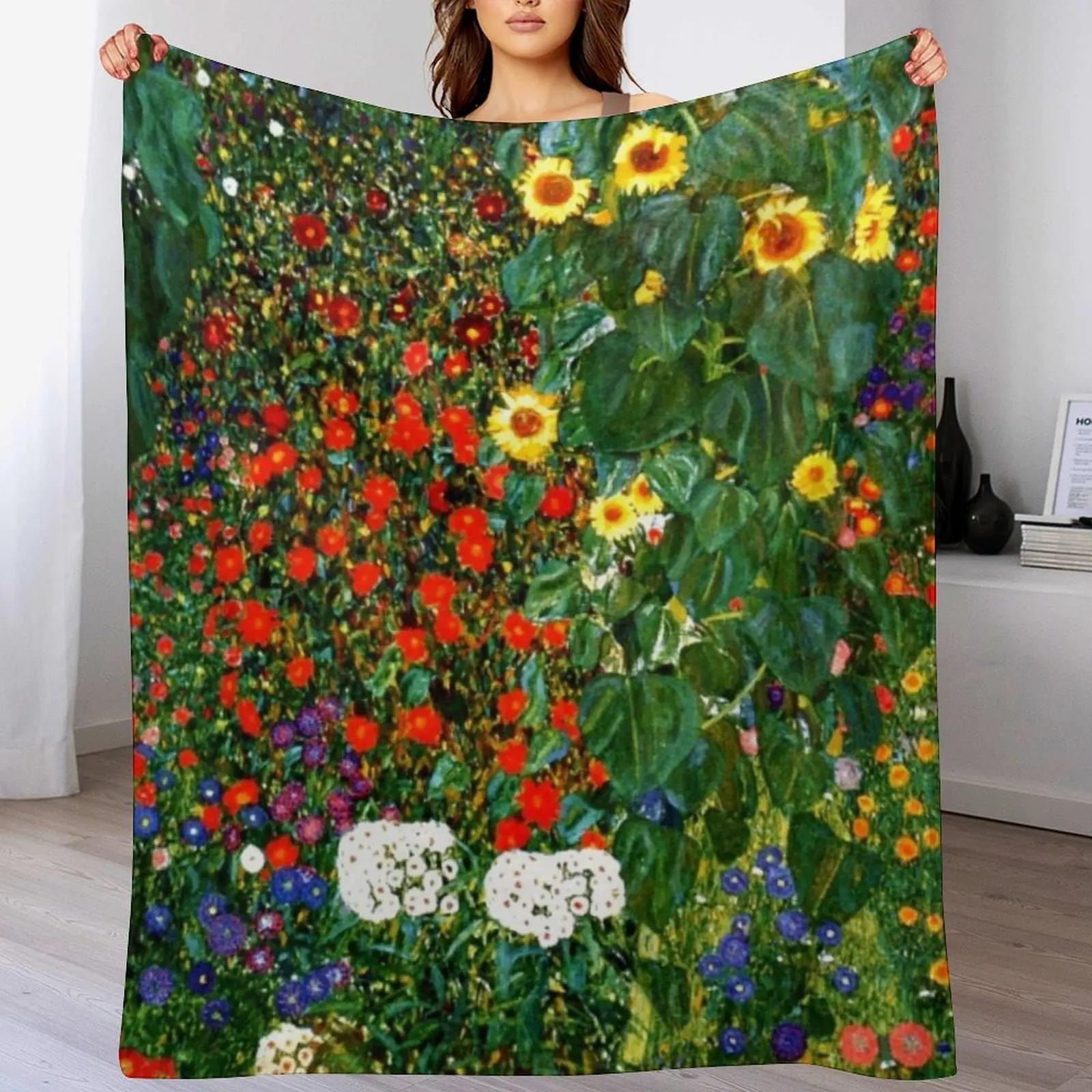 Klimt Farm Garden with Sunflowers Throw Blanket Anti Shedding Soft Fuzzy Blanket for Home 102x76cm(40x30in)
Klimt Farm Garden with Sunflowers Throw Blanket Anti Shedding Soft Fuzzy Blanket for Home 102x76cm(40x30in)