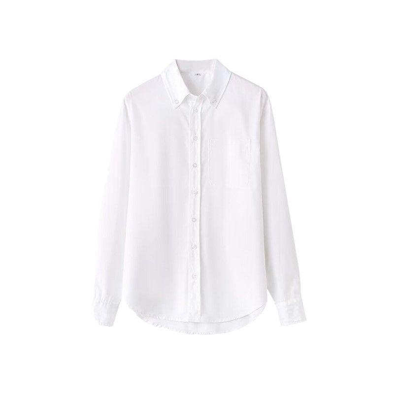 Fashion Style Spring White plus Size Long Sleeves Shirt White L
Fashion Style Spring White plus Size Long Sleeves Shirt White L