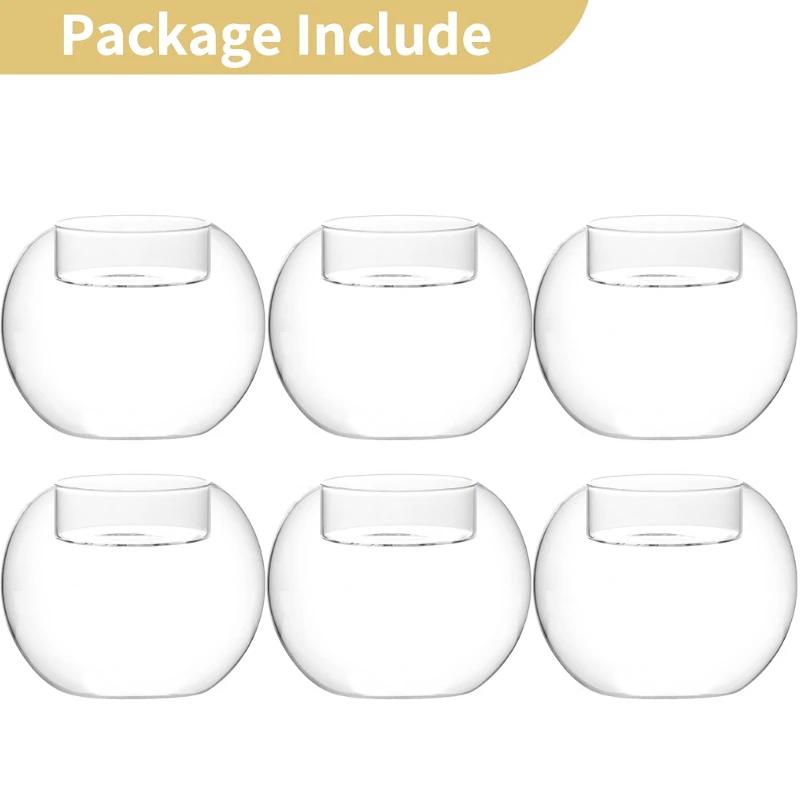 6/12Pcs Transparent Glass Candle Holder with LED Candles for Dining Home Table Centerpieces Valentine s Day Halloween 8cm
6/12Pcs Transparent Glass Candle Holder with LED Candles for Dining Home Table Centerpieces Valentine s Day Halloween 8cm