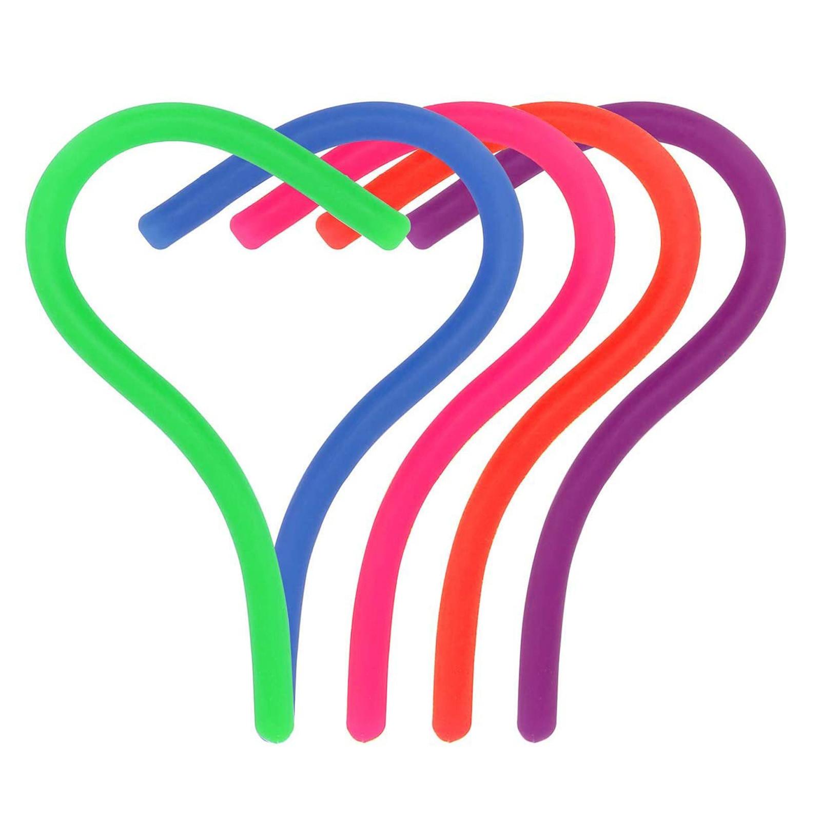 5PC Stretchy Strings For Kid Colorful Tactile Sensory Stretch Toys For Stress Relief & Arm Muscle Train
5PC Stretchy Strings For Kid Colorful Tactile Sensory Stretch Toys For Stress Relief & Arm Muscle Train