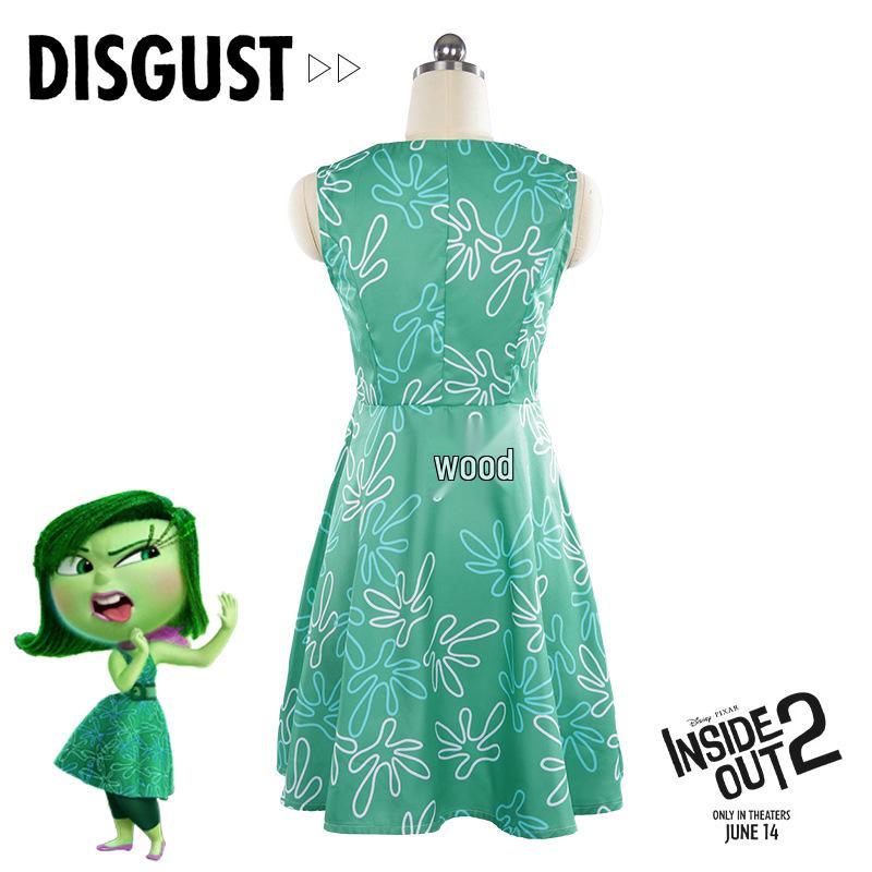 Inside Out 2: Disgust Cosplay Costume - Happy Emotion Joy for Halloween & Stage Performances XX-Large
Inside Out 2: Disgust Cosplay Costume - Happy Emotion Joy for Halloween & Stage Performances XX-Large