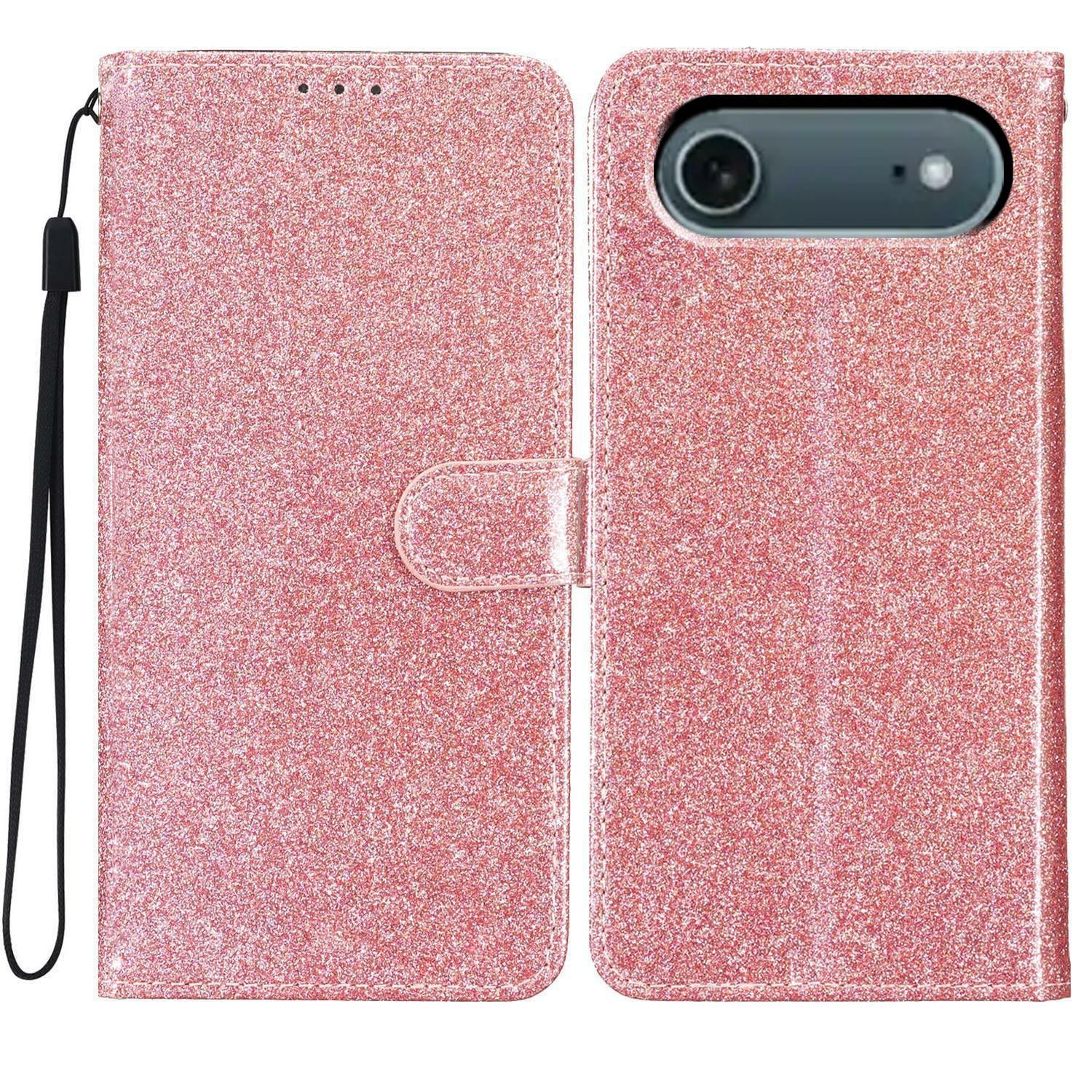 For iPhone Air Wallet Case Glitter Anti-Scratch Leather Stand Phone Cover with Strap D
For iPhone Air Wallet Case Glitter Anti-Scratch Leather Stand Phone Cover with Strap D