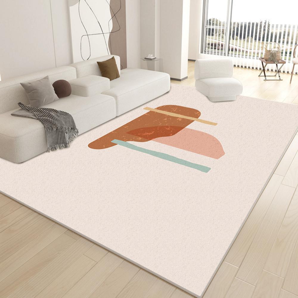 Simple Line Crystal Pile Carpet Гостиная Спальня Семейный Домашний Декор Гардероб Грязеустойчивые Коврики 1600mm x 2300mm