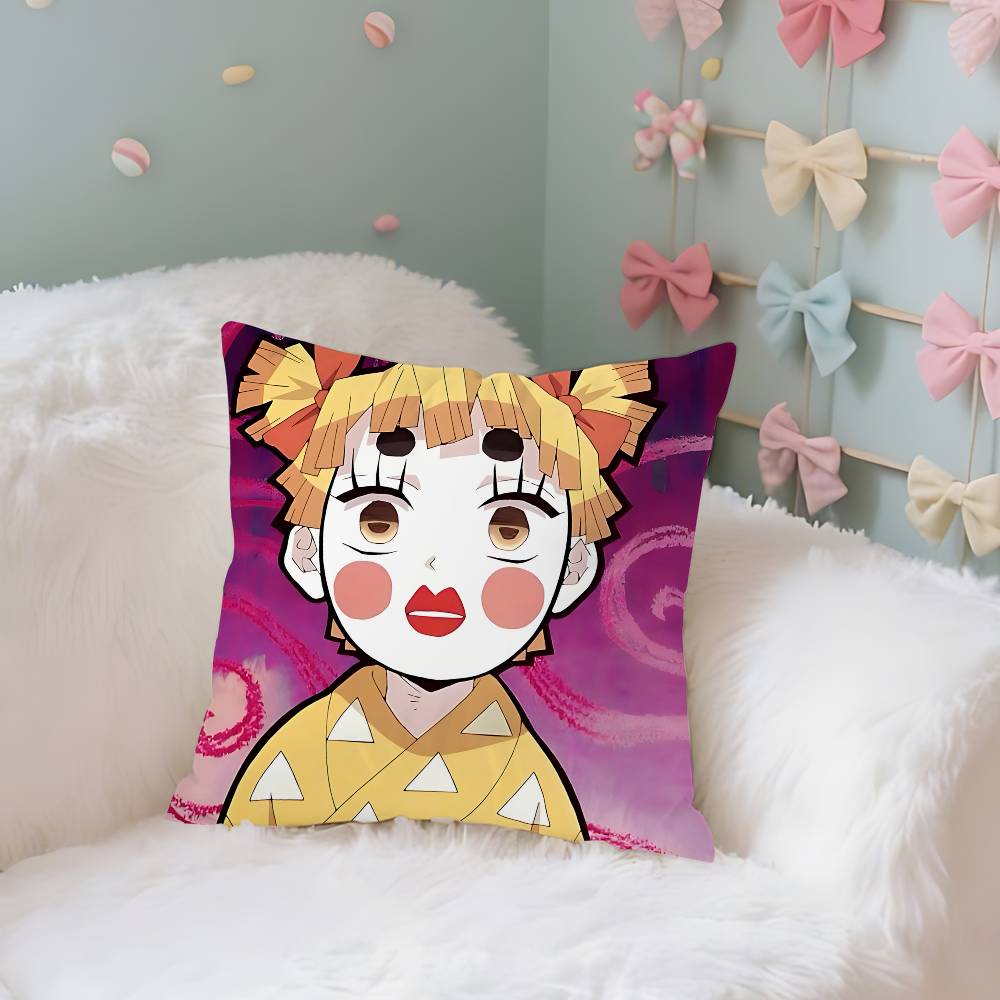 DDemons SSlayers Case Plush Fabric Soft Pillowcase Double Sided Print Cushion Cover Household Gifts 40x40CM(16x16in)
DDemons SSlayers Case Plush Fabric Soft Pillowcase Double Sided Print Cushion Cover Household Gifts 40x40CM(16x16in)