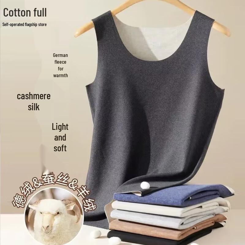 Мужская термомайка-безрукавка облегающего кроя, смесь кашемира и шелка, 2 штуки XL
Мужская термомайка-безрукавка облегающего кроя, смесь кашемира и шелка, 2 штуки XL