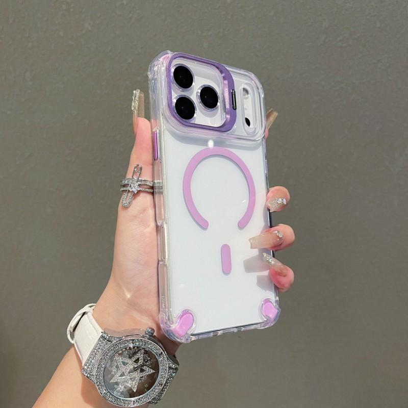 Four Corner Airbag Suitable IPhone 17 PROMAX Magnetic Phone Case Apple 16PM Metal Lens Holder Anti Drop iPhone 16 фіолетовий
Four Corner Airbag Suitable IPhone 17 PROMAX Magnetic Phone Case Apple 16PM Metal Lens Holder Anti Drop iPhone 16 фіолетовий