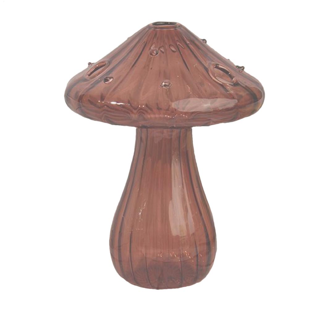 Mushroom Vases Cute Small Glass Vase Creative Plant Propagation Station Aesthetic Home Decor For Living Room Table Kitchen коричневый
Mushroom Vases Cute Small Glass Vase Creative Plant Propagation Station Aesthetic Home Decor For Living Room Table Kitchen коричневый