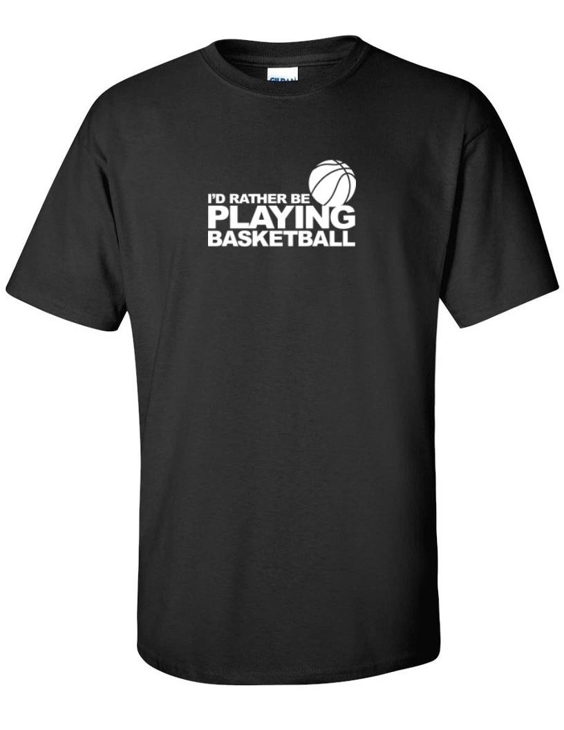 I d Rather Be Playing Basketball Funny Sports Baller Black Cotton Shirt 2XL
I d Rather Be Playing Basketball Funny Sports Baller Black Cotton Shirt 2XL