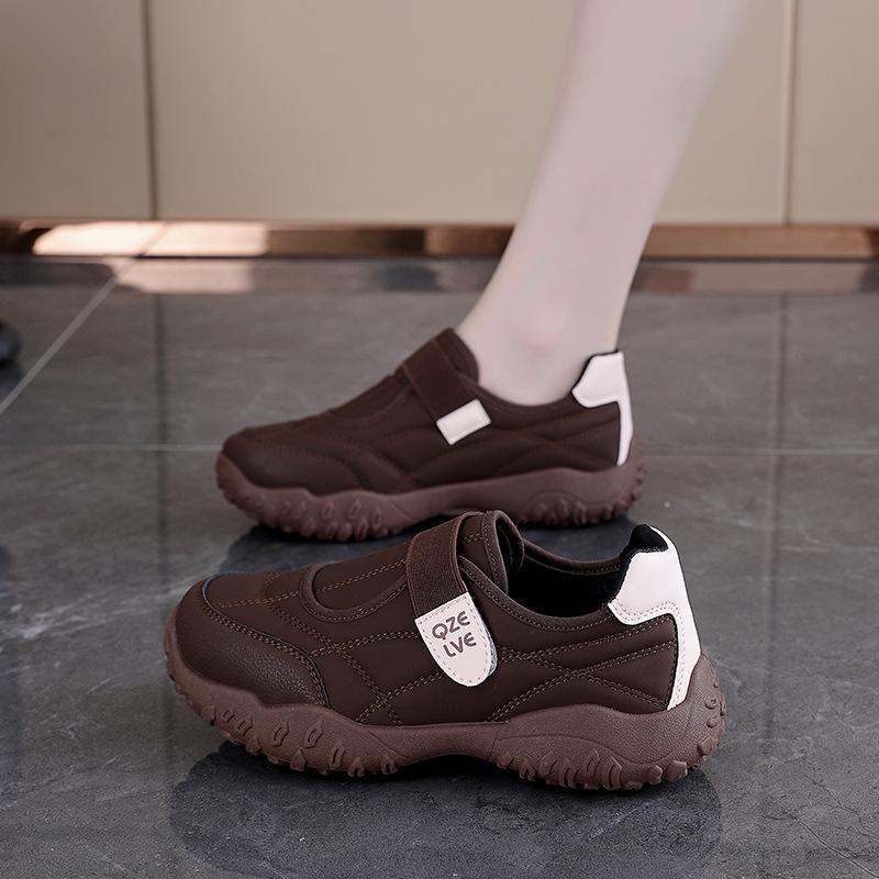 Spring And Autumn Round Head Little White Board Shoes Women S Velcro Casual Sports Mary Jane Single Shoes K18 35 коричневый
Spring And Autumn Round Head Little White Board Shoes Women S Velcro Casual Sports Mary Jane Single Shoes K18 35 коричневый