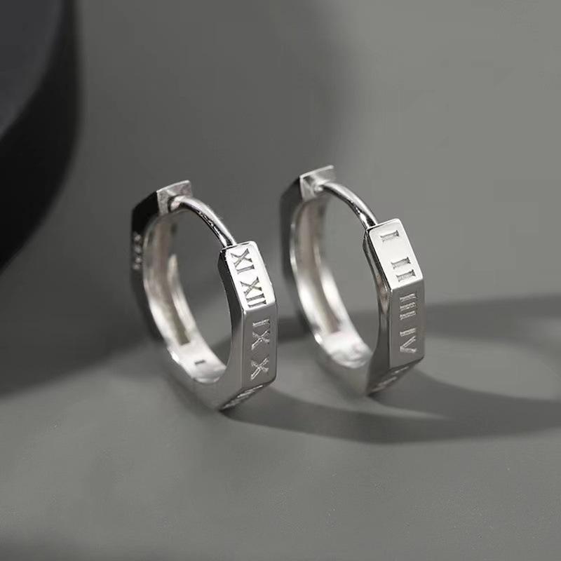 Men s earrings, earrings, men s trendy niche individuality, couple simple trendy women s earrings, Roman numerals, boys ear jewelry
Men s earrings, earrings, men s trendy niche individuality, couple simple trendy women s earrings, Roman numerals, boys ear jewelry