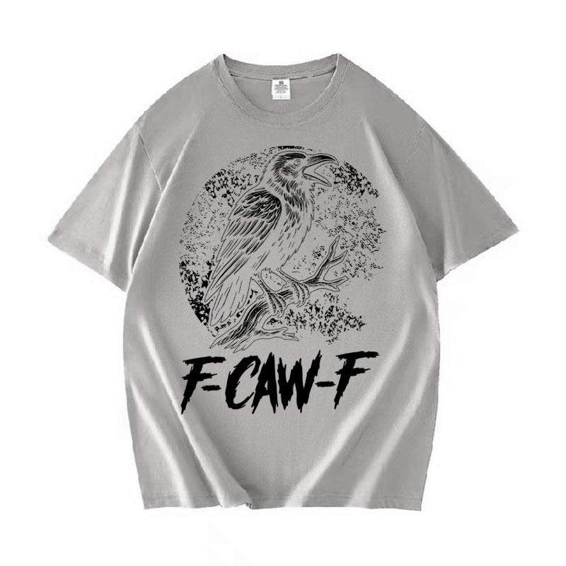F-Caw-F Funny Gothic Raven T Shirt Pop Graphc Tees Vintage Classic Pure Cotton T-shirt Unisex Women Short Sleeve Clothing Teenagers 4XL
F-Caw-F Funny Gothic Raven T Shirt Pop Graphc Tees Vintage Classic Pure Cotton T-shirt Unisex Women Short Sleeve Clothing Teenagers 4XL
