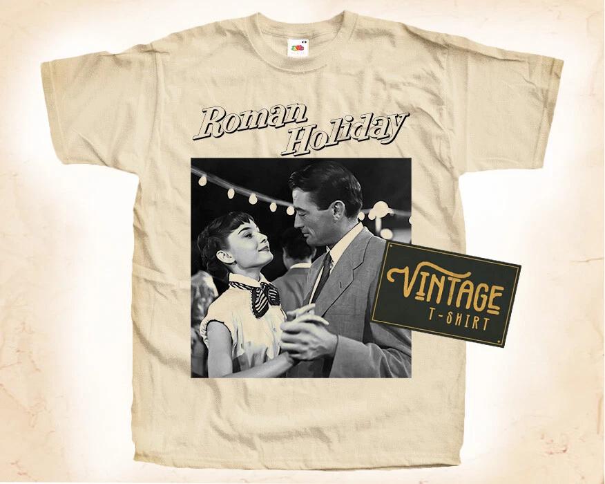 Roman Holiday T SHIRT Tee Movie Poster Vintage Natural sizes S to 5XL M
Roman Holiday T SHIRT Tee Movie Poster Vintage Natural sizes S to 5XL M