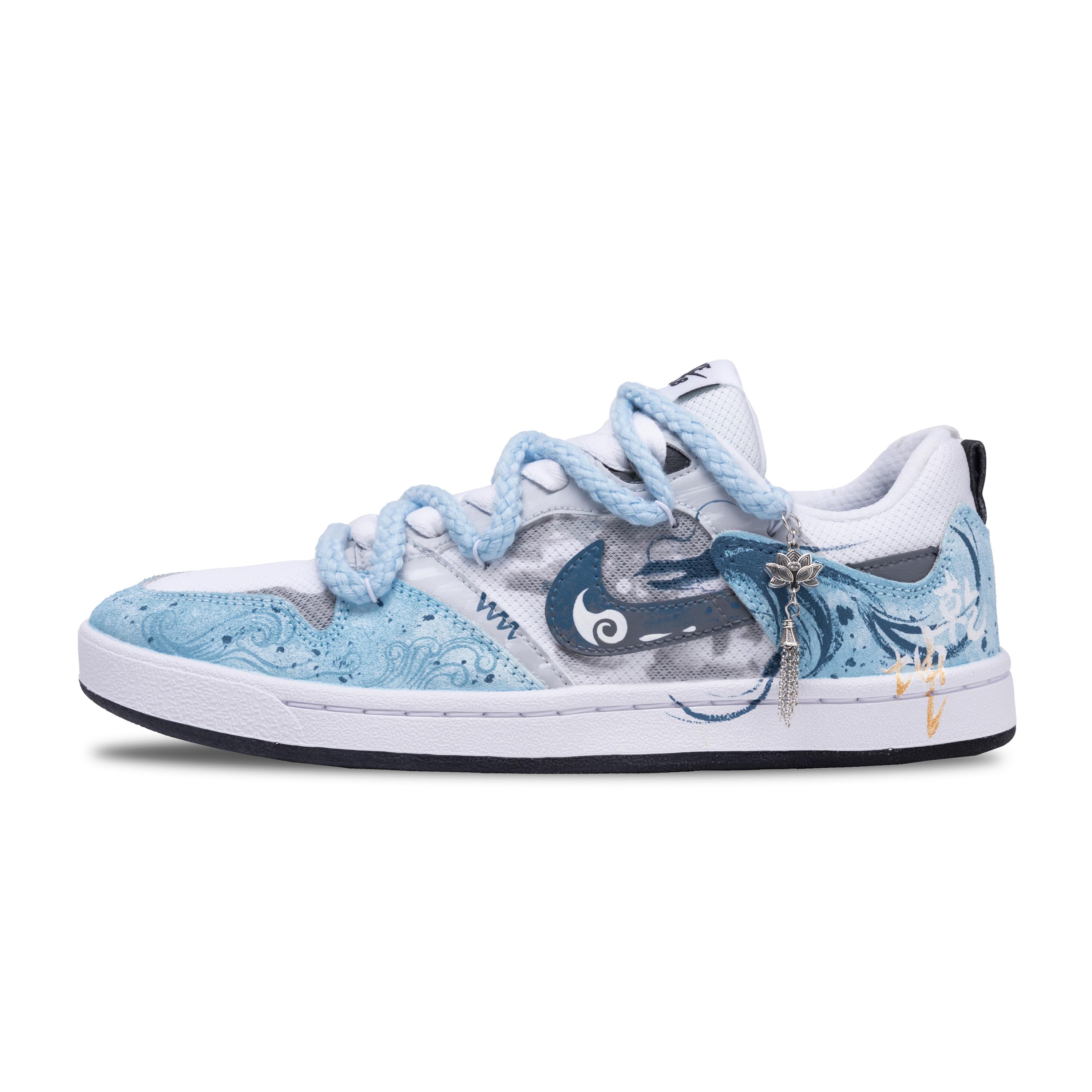 Nike SB Alleyoop Skateboard Shoes Men s Low Top Blue/Gray/White CJ0882-100(Team420-) 40.5
Nike SB Alleyoop Skateboard Shoes Men s Low Top Blue/Gray/White CJ0882-100(Team420-) 40.5