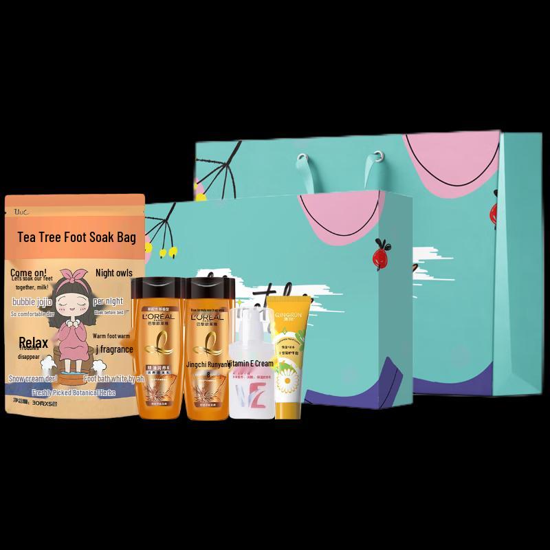 L Oreal Oil Nourishing Warm 5-Piece Hair Care Set
L Oreal Oil Nourishing Warm 5-Piece Hair Care Set