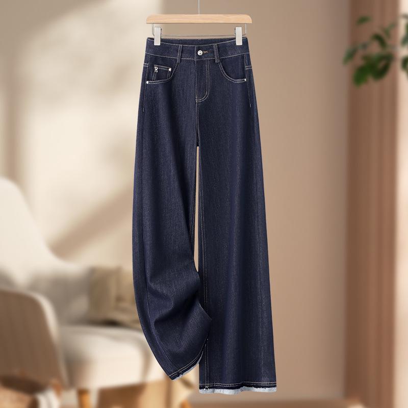 Women s 2025 High-Waist Retro Blue Wide-Leg Jeans for Spring/Autumn - Loose Drape, Popular Straight-Leg Style Size 30 for 125-135 jin джинсовый синий
Women s 2025 High-Waist Retro Blue Wide-Leg Jeans for Spring/Autumn - Loose Drape, Popular Straight-Leg Style Size 30 for 125-135 jin джинсовый синий