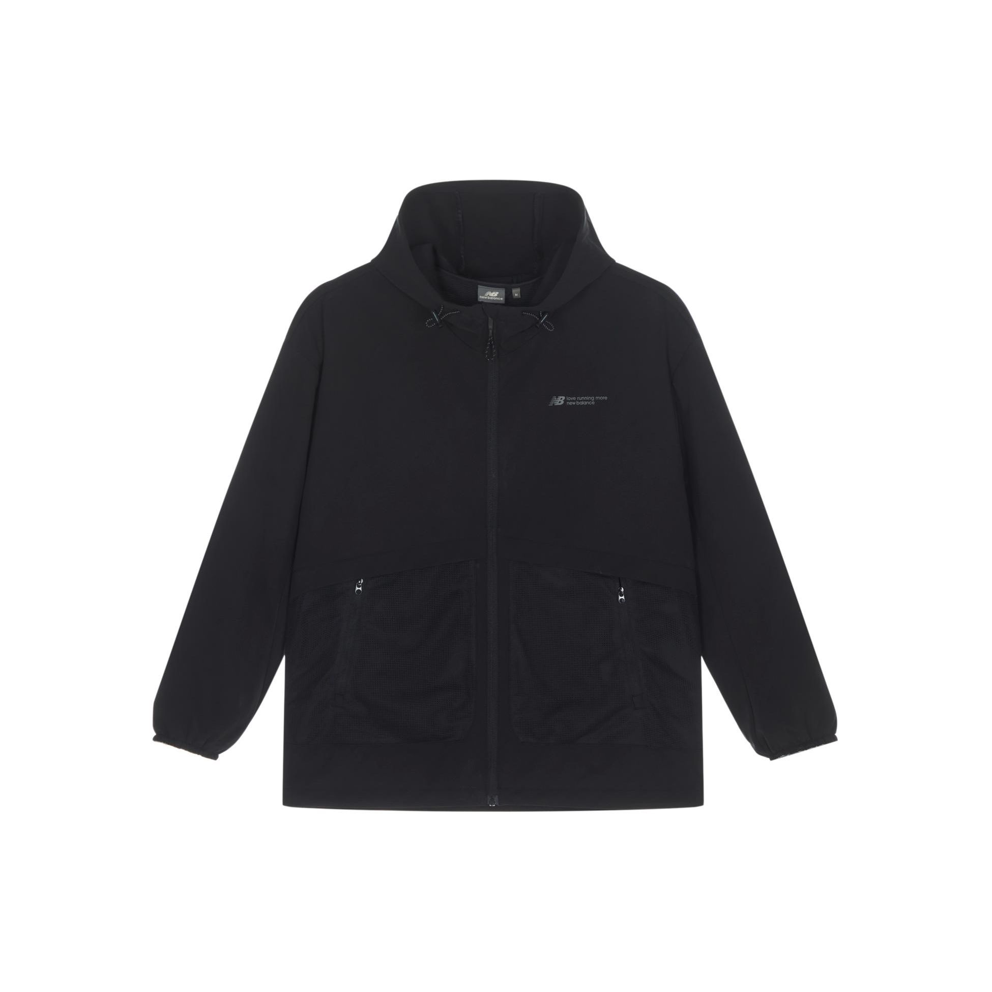 New Balance Functional Hooded Jacket With Large Pockets And Zipper Unisex Outerwear Black NAE24151-BK
New Balance Functional Hooded Jacket With Large Pockets And Zipper Unisex Outerwear Black NAE24151-BK