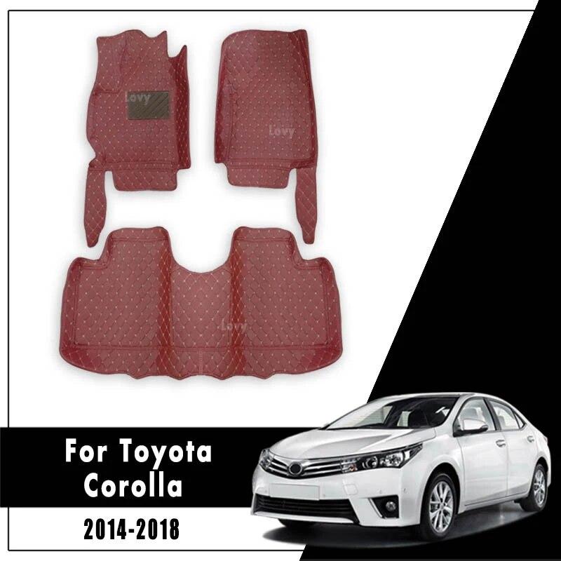 Автомобильные коврики для Toyota Corolla XI 11th E170 2014 2015 2016 2017 2018 аксессуары для интерьера водонепроницаемые подушечки для ног коврики чехлы
Автомобильные коврики для Toyota Corolla XI 11th E170 2014 2015 2016 2017 2018 аксессуары для интерьера водонепроницаемые подушечки для ног коврики чехлы