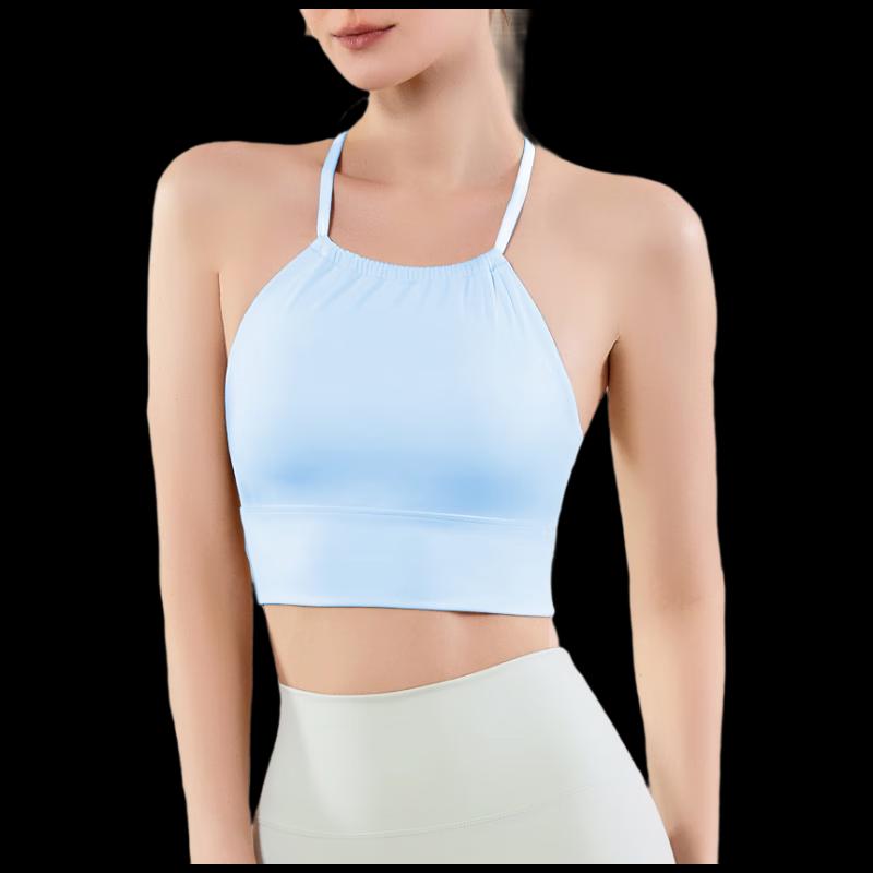 OEING Halter Neck Pleated Shockproof Sports Bra Yoga Vest with Fixed Cups M
OEING Halter Neck Pleated Shockproof Sports Bra Yoga Vest with Fixed Cups M