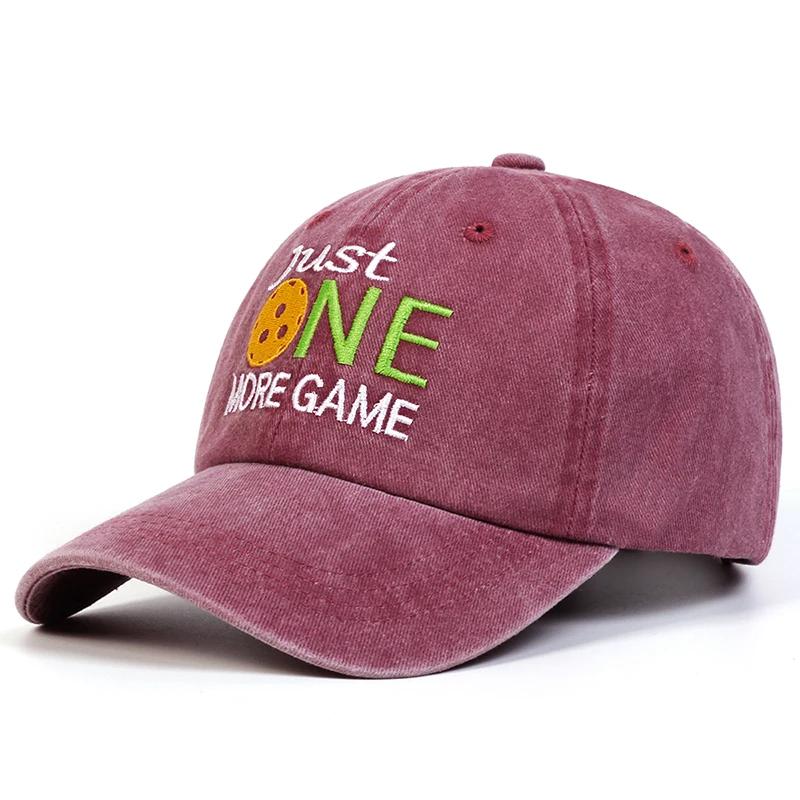 Unisex JUST ONE MORE GAME Embroidery Wash Baseball Caps Spring Autumn Outdoor Adjustable Casual Hats Sunscreen Hat Sports Cap вина червоного кольору
Unisex JUST ONE MORE GAME Embroidery Wash Baseball Caps Spring Autumn Outdoor Adjustable Casual Hats Sunscreen Hat Sports Cap вина червоного кольору