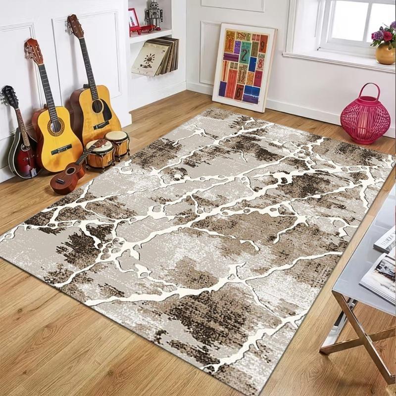 Abstract Marble Pattern Area Rug Contemporary Gray Gold Vein Non Slip Floor Mat for Living Room Bedroom Office Home Decoration 50x80cm
Abstract Marble Pattern Area Rug Contemporary Gray Gold Vein Non Slip Floor Mat for Living Room Bedroom Office Home Decoration 50x80cm