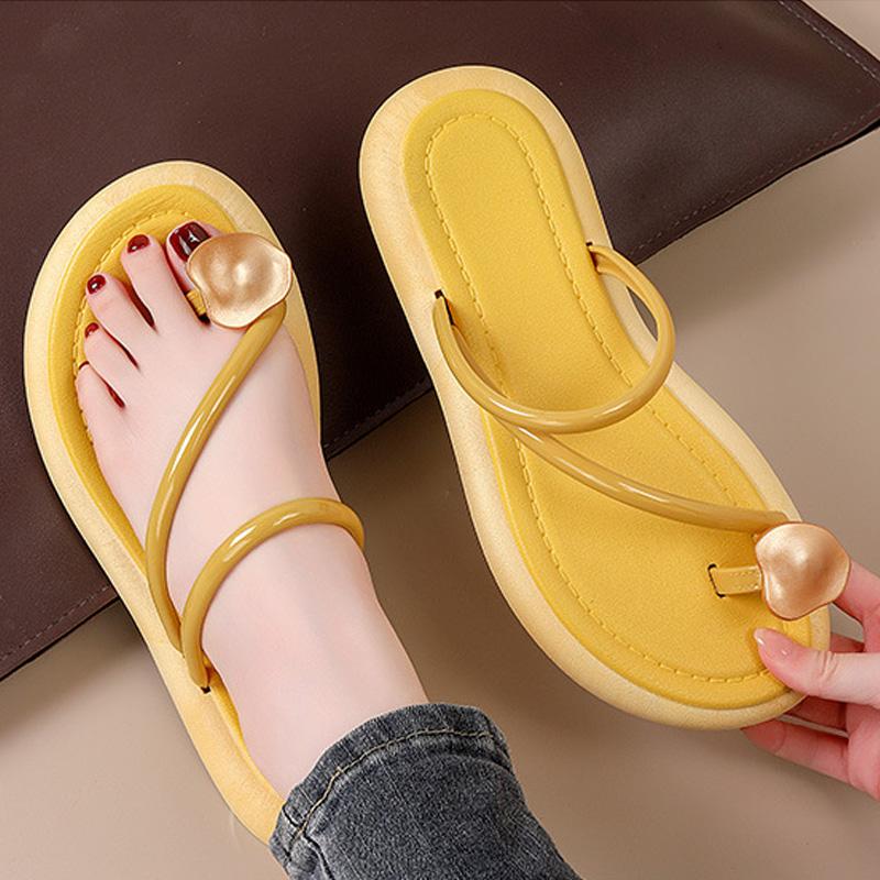 1 pair Flat Roman Casual Wear Flip Flops Slides Chic Beach Shoes Summer Women Slippers Outdoor Toe Sandals 40-41
1 pair Flat Roman Casual Wear Flip Flops Slides Chic Beach Shoes Summer Women Slippers Outdoor Toe Sandals 40-41