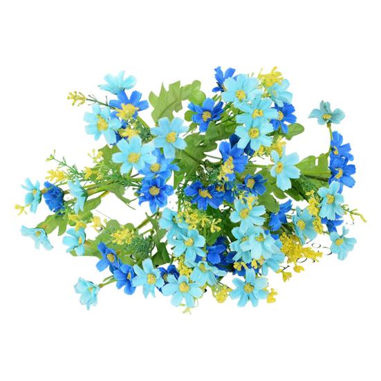 28-Head Artificial Flowers for Outdoors UV Resistant Faux Silk Wildflowers with Stem Fake Floral Arrangement for Planter Hanging Basket Porch Patio синій
28-Head Artificial Flowers for Outdoors UV Resistant Faux Silk Wildflowers with Stem Fake Floral Arrangement for Planter Hanging Basket Porch Patio синій