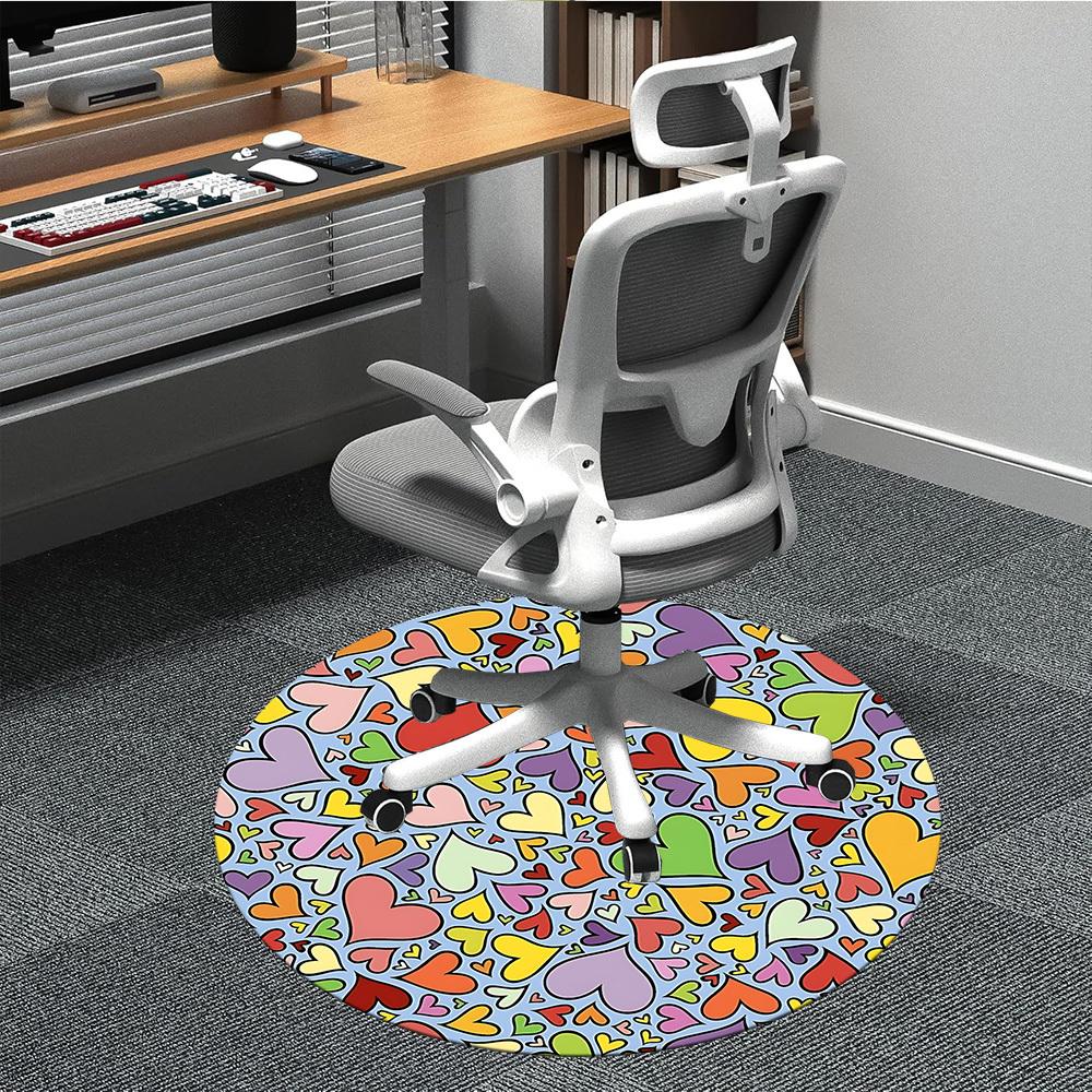 1pc Heart Print Chair Carpet for Office, Soft Flannel Throw Mat, Perfect for Office,Holiday Party Decoration Choice yy251113115 80cm by 80cm
1pc Heart Print Chair Carpet for Office, Soft Flannel Throw Mat, Perfect for Office,Holiday Party Decoration Choice yy251113115 80cm by 80cm