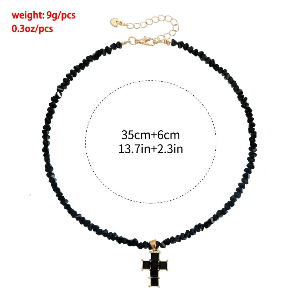 New Fashion Triangle Crystal Cross Pendant Women s Necklace Unique Personality Fashion Versatile Clavicle Chain Jewelry Gift чёрный
New Fashion Triangle Crystal Cross Pendant Women s Necklace Unique Personality Fashion Versatile Clavicle Chain Jewelry Gift чёрный