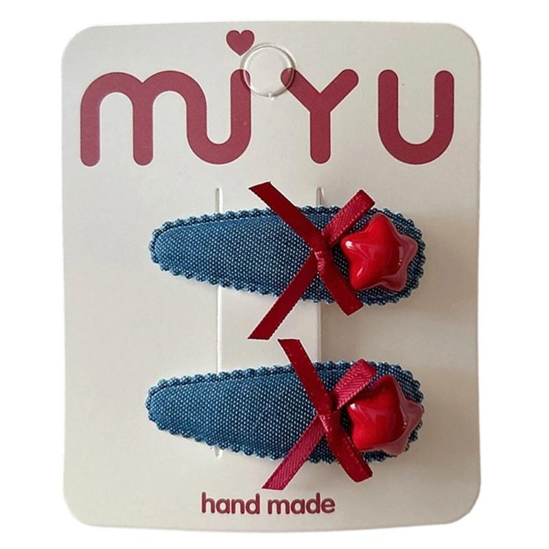 1 Pair Star Love Infant Hair Accessories Soft Barrettes Comfortable Wear Safe for Baby 0-2 Years Nonslip Hold
1 Pair Star Love Infant Hair Accessories Soft Barrettes Comfortable Wear Safe for Baby 0-2 Years Nonslip Hold