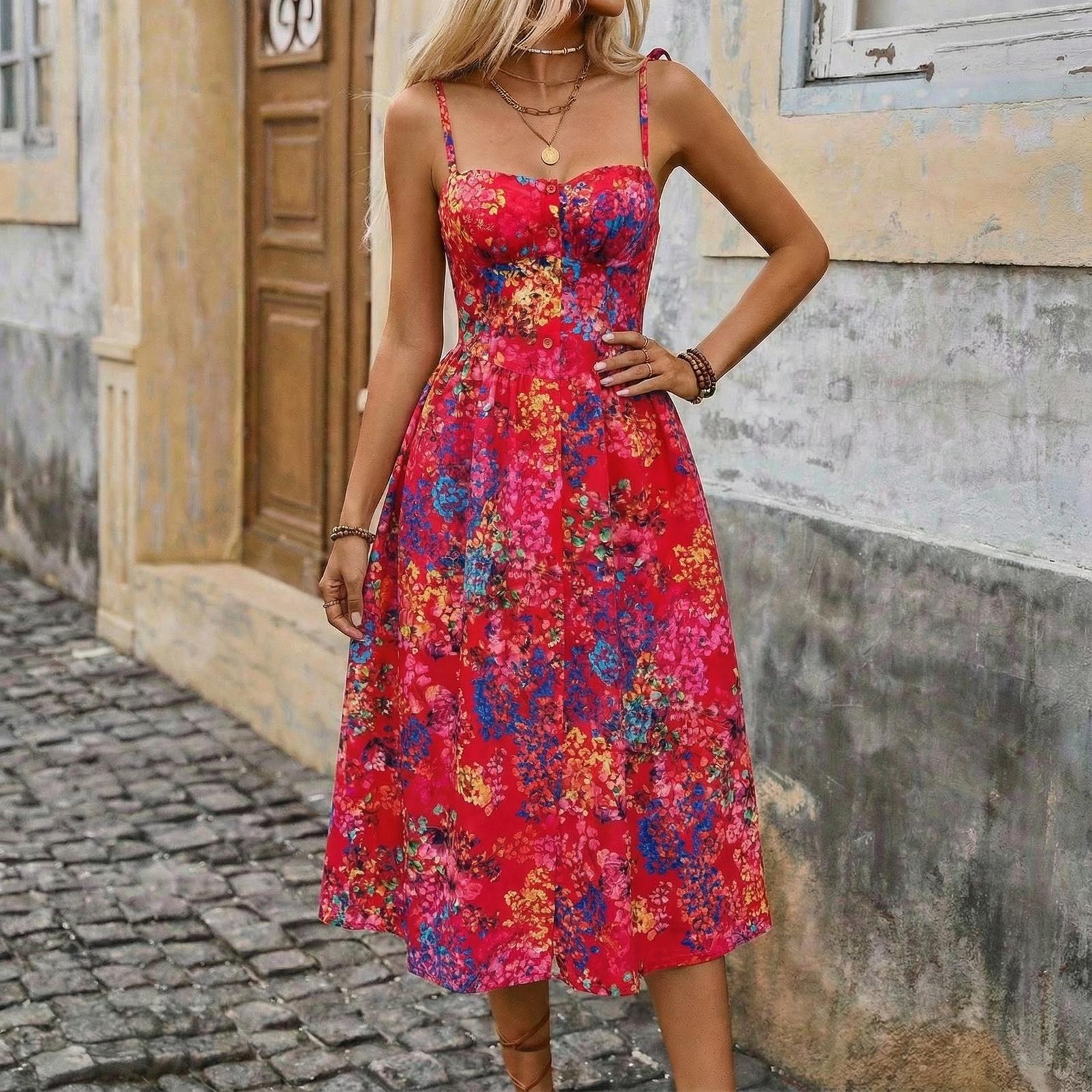 Women s Summer Casual Festive Dresses For Women Wedding Guest Bridesmaid Dresses Party Dress XL
Women s Summer Casual Festive Dresses For Women Wedding Guest Bridesmaid Dresses Party Dress XL