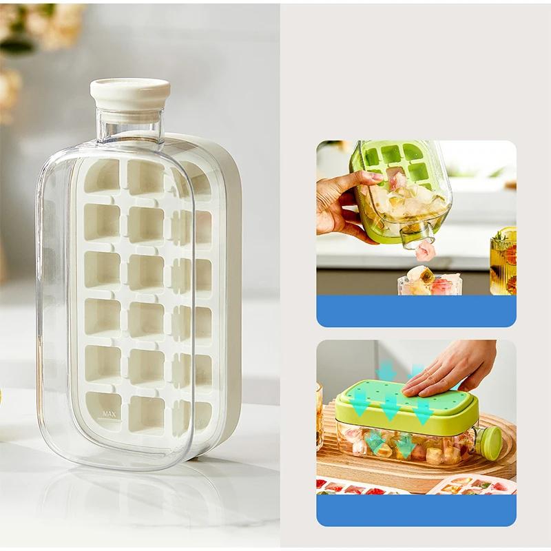 Форма для кубиков льда Бутылка для воды Пресс-форма для кубиков льда Кемпинг DIY Фруктовый сок Напиток Двойное использование Ледяной чайник Аксессуары для бара
Форма для кубиков льда Бутылка для воды Пресс-форма для кубиков льда Кемпинг DIY Фруктовый сок Напиток Двойное использование Ледяной чайник Аксессуары для бара