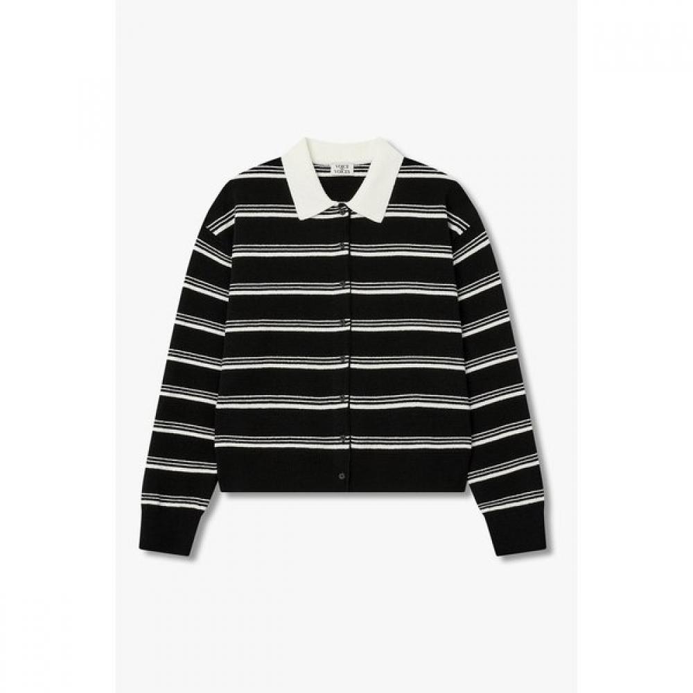 Vov Stripe Button Up Knit Pullover 7116150112 99 (black)/OS (one size)
Vov Stripe Button Up Knit Pullover 7116150112 99 (black)/OS (one size)