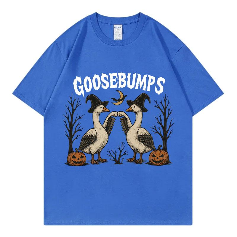 Goosebumps Spooky Halloween Funny T-shirts Unisex Women Clothing Gothic Fashion T-shirt High Quality Cotton Short Sleeve T Shirt S
Goosebumps Spooky Halloween Funny T-shirts Unisex Women Clothing Gothic Fashion T-shirt High Quality Cotton Short Sleeve T Shirt S