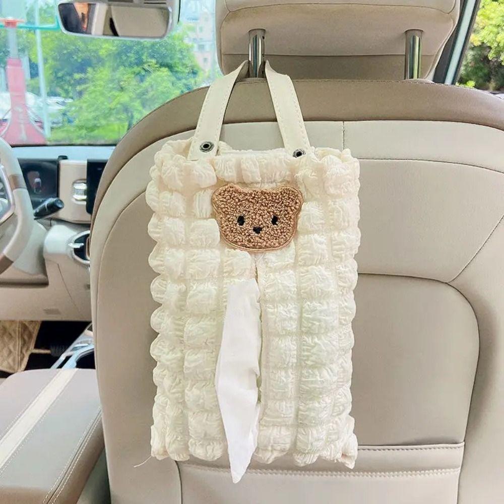 Puff Grids Napkin Paper Holder INS Napkin Box Hanging Paper Tower Holder Car Interior Accessories
Puff Grids Napkin Paper Holder INS Napkin Box Hanging Paper Tower Holder Car Interior Accessories